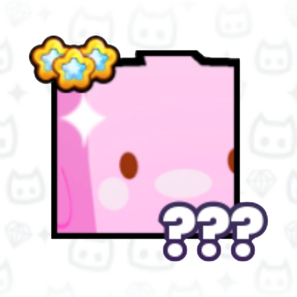 Huge Pink Marshmallow Chick